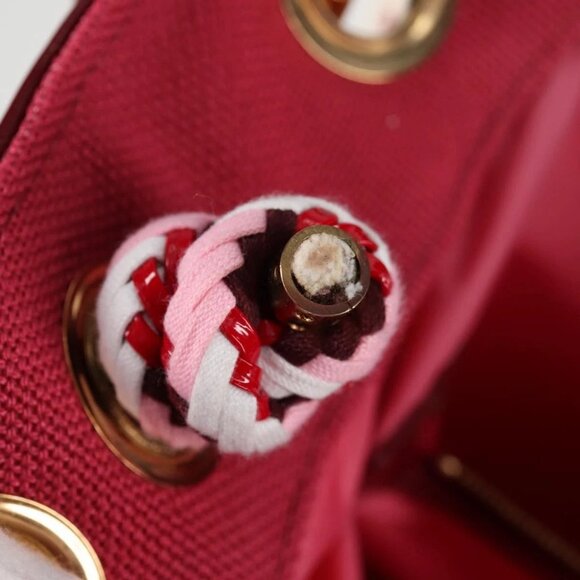 LOUIS VUITTON Cruise line Eponge Tote Bag Pile White M92096 LV Auth sw1167V - Picture 14 of 16